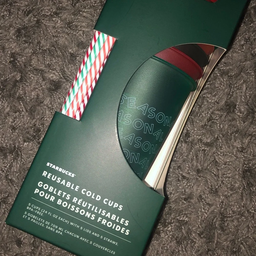 Starbucks holiday reusable
